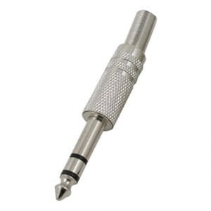 electroon 6.3mm Stereo Metal Gitar Jak