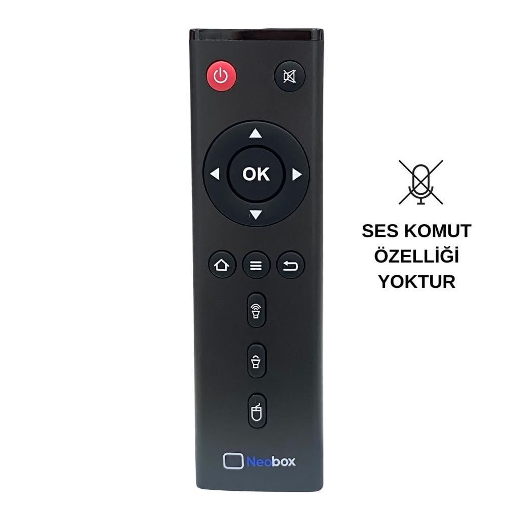 Dreamstar NeoBox Androidbox Kumandası Orjinal Logolu - Ses Komutsuz