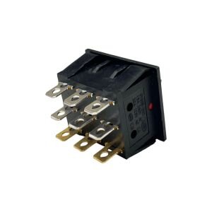 Electroon 3 Lü Işıklı Anahtar On-Off 9Pin