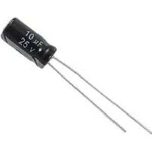 10MF 25V Elektrolitik Kondansatör