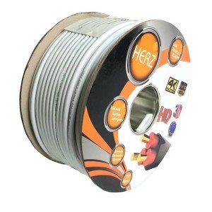 HERZ RG6U6 Trishield Anten Kablosu 100Metre 80Tel