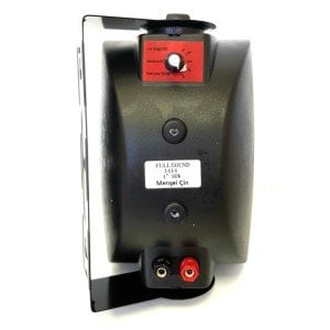 FullSound 80Watt Hat Trafolu Kabin Hoparlör Siyah