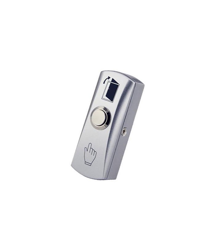 Novacom NC-BT-02 Paslanmaz Çelik Metal Buton 16mm Tek Kontak