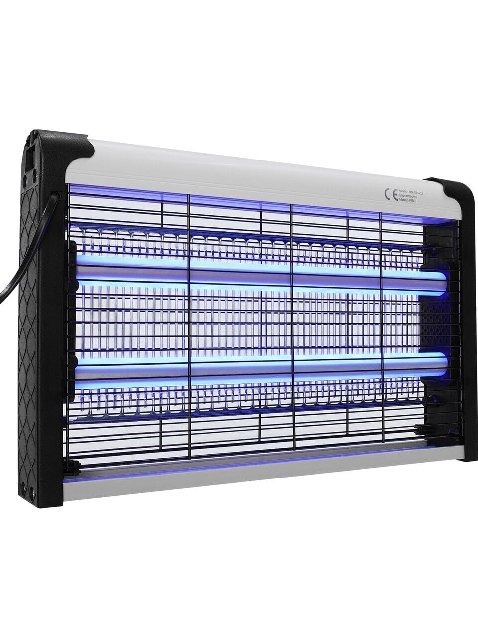 Asonic S26 20W Çift Cam LED Zincir Askısılı Sanayı Tipi Sinek Öldürücü 2000V XL Boy Geniş Kapsama Alanı Tek Parça