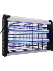 Asonic S26 20W Çift Cam LED Zincir Askısılı Sanayı Tipi Sinek Öldürücü 2000V XL Boy Geniş Kapsama Alanı Tek Parça