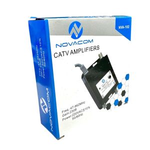 Novacom NVA-102 47-862MHz 23dB CATV Amplifiers Karasal Hat Yükselteç