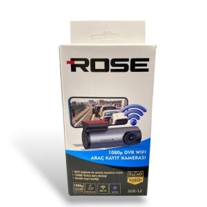 Rose MR-14 1080P HD Araç Kamerası 128GB Destekli - Wifi Bağlantılı