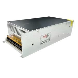 HIGHTEK 24Volt 25Amper 600W Metal Kasa Adaptör Fanlı