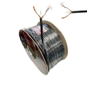 Ironstar RG6U6 Siyah Anten Kablosu 100Metre Gold 48Tel Bakır Kaplama