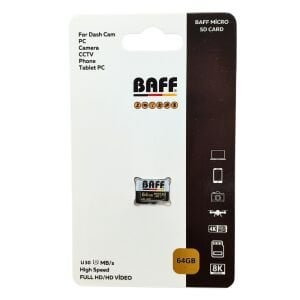 Baff 64GB Micro SD Hafıza Kartı