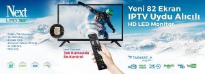 Next YE-32020KT 32'' 82Ekran Uydu Alıcılı LED TV