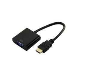 Polotech HDMI to VGA Kablo Çevirici Ses Çıkışlı