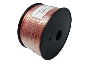 HERZ 2x0.75mm Hoparlör Kablosu 100Metre Şeffaf