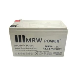 MRW Power 12Volt 7Amper UPS Akü 12V 7AH