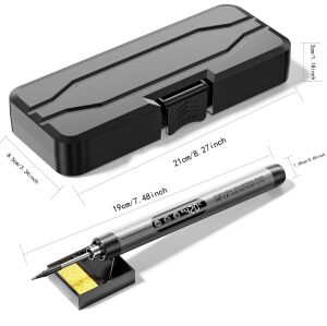 electroon Şarjlı Isı Ayarlı Dijital Havya 8Watt