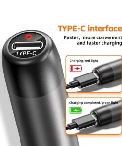 electroon Şarjlı Isı Ayarlı Dijital Havya 8Watt
