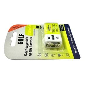 GOLF 9Volt 250mAh Ni-MH Şarjlı Pil