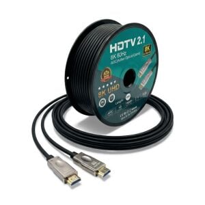 Fully 50metre 8K 60Hz AOC Fiber Optik HDMI Kablo 2.1v 7680x4320