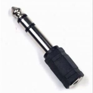 electroon 3.5mm Stereo Giriş - 6.3mm Stereo Çıkış Dönüştürücü Fiş
