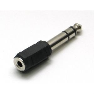 electroon 3.5mm Stereo Giriş - 6.3mm Stereo Çıkış Dönüştürücü Fiş