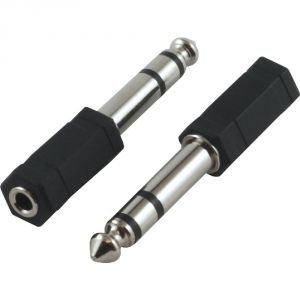 electroon 3.5mm Stereo Giriş - 6.3mm Stereo Çıkış Dönüştürücü Fiş