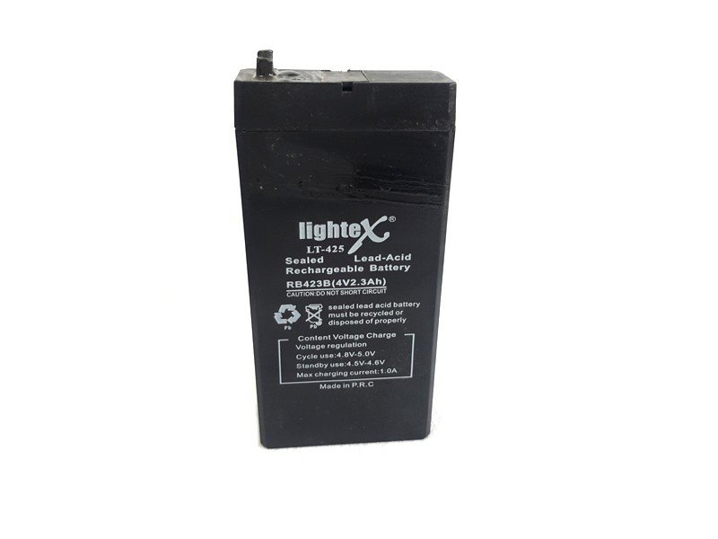 Lightex LT-425 4V 2.5Ah Akü 100x50x22mm