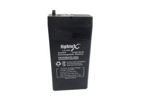 Lightex LT-425 4V 2.5Ah Akü 100x50x22mm