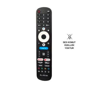 RedLine RL-IPS 8K QLED TV Kumandası - Ses Komutsuz