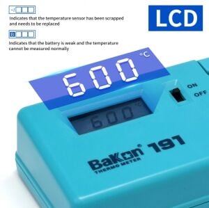 Bakon BK191 Havya Ucu Sıcaklık Test Kalibrasyon Cihazı