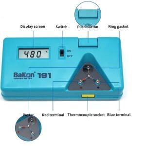 Bakon BK191 Havya Ucu Sıcaklık Test Kalibrasyon Cihazı