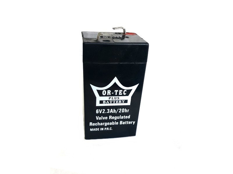Ortec 6V 2.3Ah Bakımsız Kuru Akü