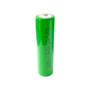 Sertec 18650 3.7Volt 2450Mah 1C Li-ion Şarjlı Pil Başlıklı Yeşil - 1 Adet