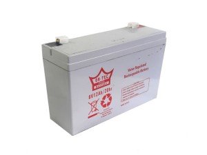 Ortec 6V 12Ah Bakımsız Kuru Akü