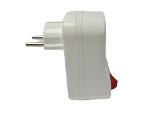 As Bakalit UFO Tekli Akım Korumalı Anahtarlı Priz Beyaz 3500W 16A