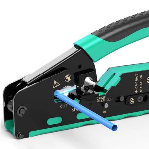 Powermaster PM-24016 RJ11 - EZ-RJ45 CAT6 Konnektör Sıkma Pensesi