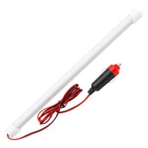 Powermaster 30cm Kasalı Barled Beyaz 12volt Çakmak Fişli 45cm Kablolu