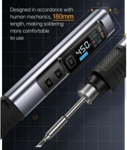 FNIRSI HS-02A Dijital Isı Ayarlı Type-C Kalem Havya 100W