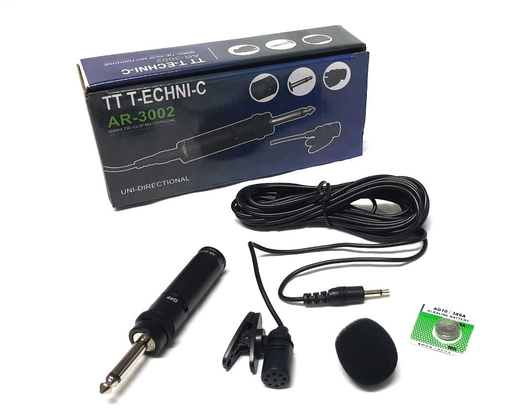 TT-TECHNIC AR-3002 Kablolu Yaka Mikrofonu