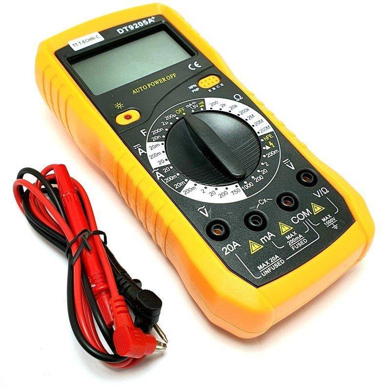 TT-Technic DT9205A+ Dijital Multimetre