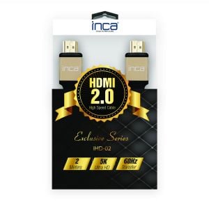 INCA IHD-02 2.0v 4Kx2K 2Metre HDMI Kablo 4096x2160p