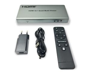 Novacom HDMI 4x1 Quad Switch Multi-Viewer Full HD 1080P