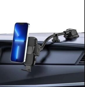 electroon ML201 Ayarlanabilir Vakum Kilitli Cam Ve Torpidoya Takılabilen Telefon Tutucu