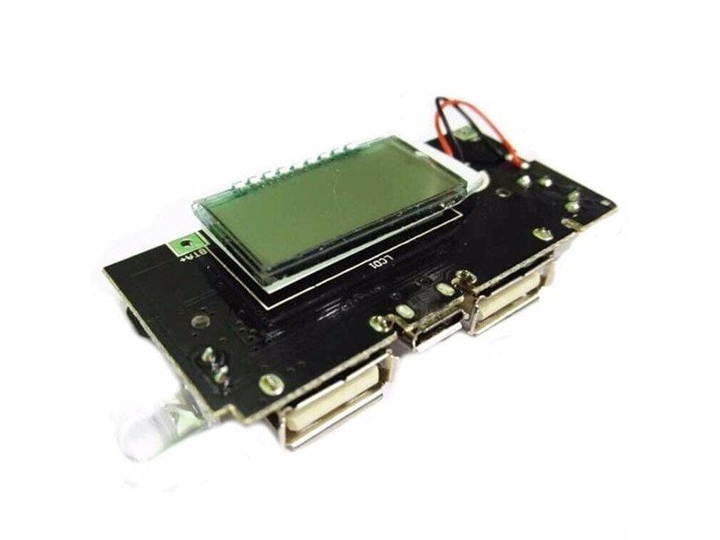 Arduino Çift USB Girişli 5V 2.1A Powerbank 18650 Batarya Şarj Modülü