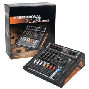 Rose RP4-PM700 4 Kanal 2x350Watt Power Mikser USB/MP3 Bluetooth