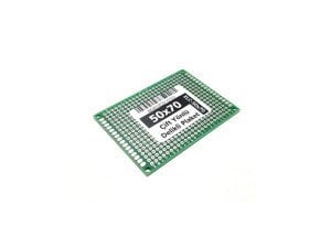 electroon 5x7cm Çift Taraflı Lehimli Delikli Plaket
