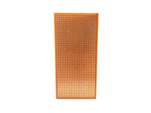 electroon 6x13cm Delikli Lehimli Plaket