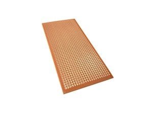 electroon 6x13cm Delikli Lehimli Plaket